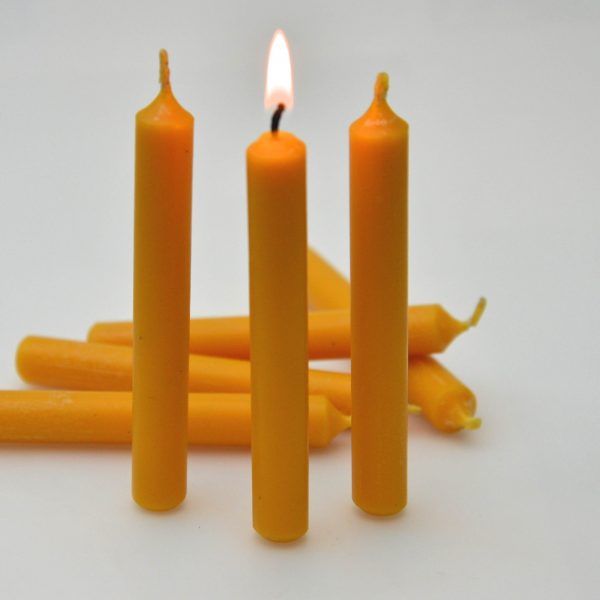 Pure Beeswax mini candle