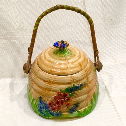 Royal Winton Biscuit ‘Beehive’ Container- 1930s