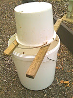 Bee Feeder- The solution just pours out!