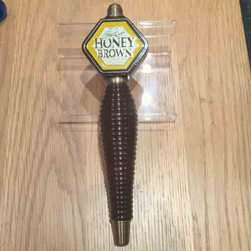 British Pub honey brown keg handle