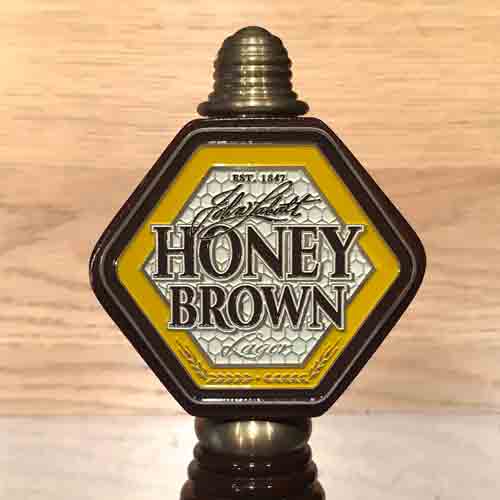 British Pub honey brown keg handle