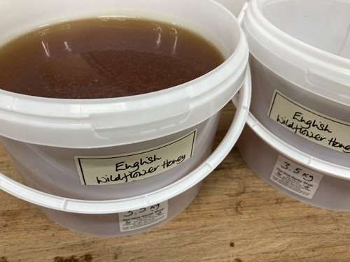 Catering bulk 3.5kg English Wildflower Honey-Clear/Runny