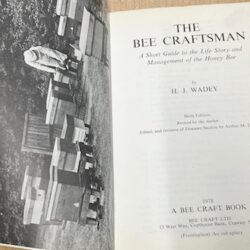Bee Craftsman-beekeeping book